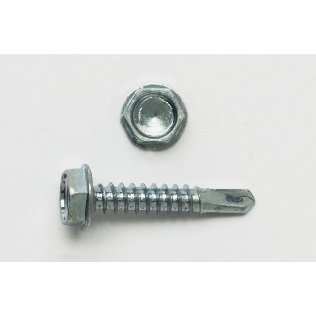 TP-10X1A500 - Hex Washer Head Combo Sheet Metal Screw #10 x 1 (Jar of 500)