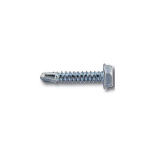 TP-10X1DP100 - Hex Washer Head Self Drill Screw #10 X 1" (Jar of 100)