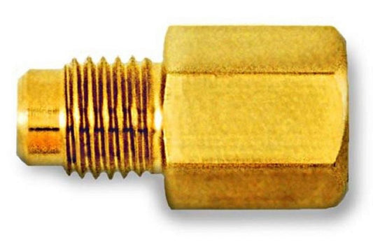 TP-1450 - Adapter- 1/4″ Male Flare Access With Valve Core X 1/4″ Female Flare With Copper Gasket