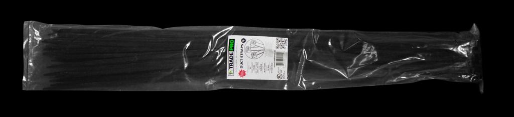 TP-36BSTRAP - Cable Ties, 36" In Length, 175 Lb Tensile Strength. UV Black - 50/PK