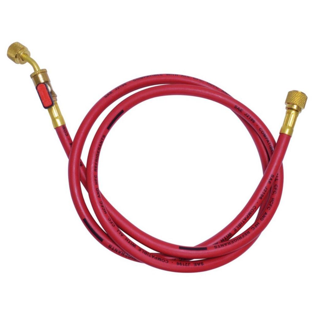 TP-5BVHR - Ball Valve Hose - Red 5'