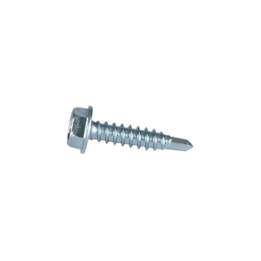 TP-8X3/4DPBX - #8 (1/4" Hex) X 3/4" Hex Washer Head Unslot Type 2 Self Drill Screw Zinc Plated