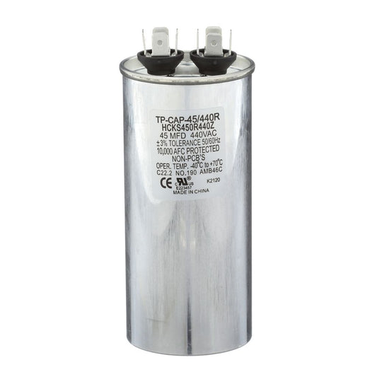 TP-CAP-45/440R - Round Run Capacitor 45 MFD 440 VAC