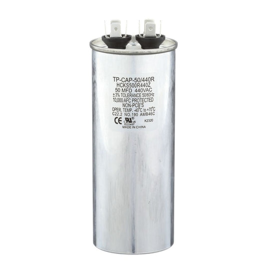 TP-CAP-50/440R - Round Run Capacitor 50 MFD 440 VAC