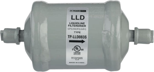 TP-LLD083S - Liquid Line Drier, 8 Cubic Inches, 3/8" ODF